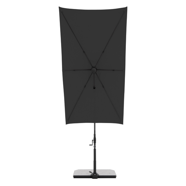 ACTIVE Pendel Green Edition City Rechteckiger Balkonschirm 240x135/6tlg., Design 840 anthrazit