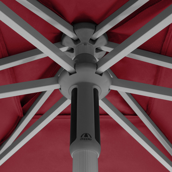 GS ACT NEO Push Up 250x200/6tlg. Design 809 rot, Alu Mast