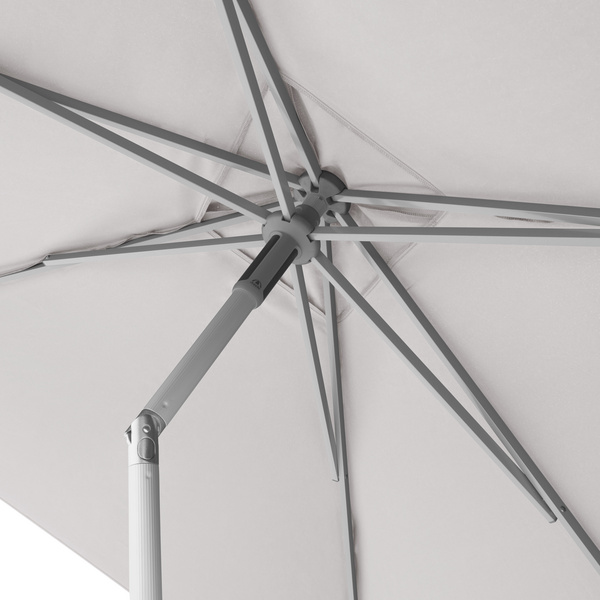 GS ACT NEO Push Up 250x200/6tlg. Design 827 hellgrau, Alu Mast