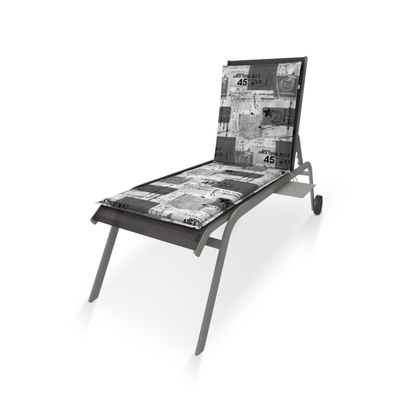 Auflage Rollliege LIVING ca. 195x60x6cm Design 2115