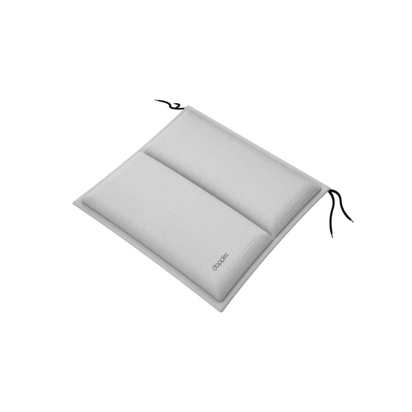 Sitzkissen CITY 48x48x6cm mit Längssteppung Design 4418