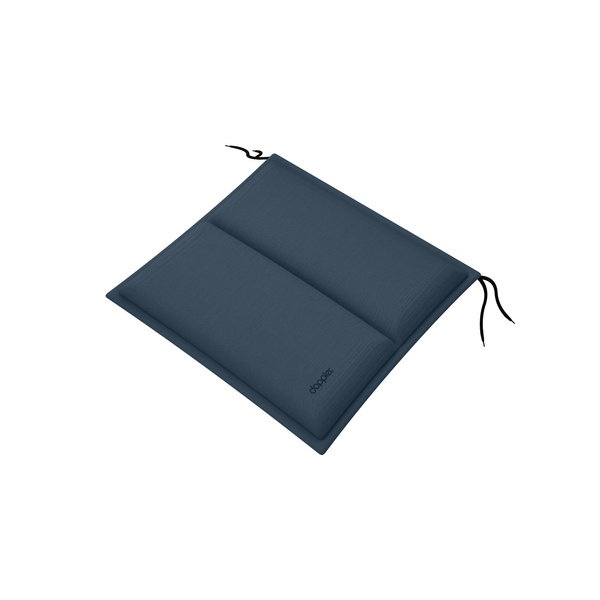 Sitzkissen CITY 48x48x6cm mit Längssteppung Design 4420