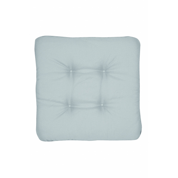 Sitzkissen LOOK ca. 45x45x4cm Design 827 hellgrau, mit Kreisstepp