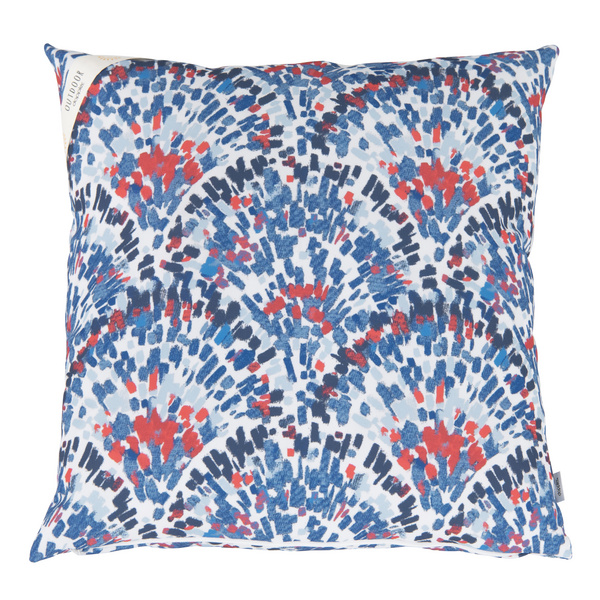 Zierkissen ca. 45x45x14cm Design 5314, verstürzt genäht mit RV