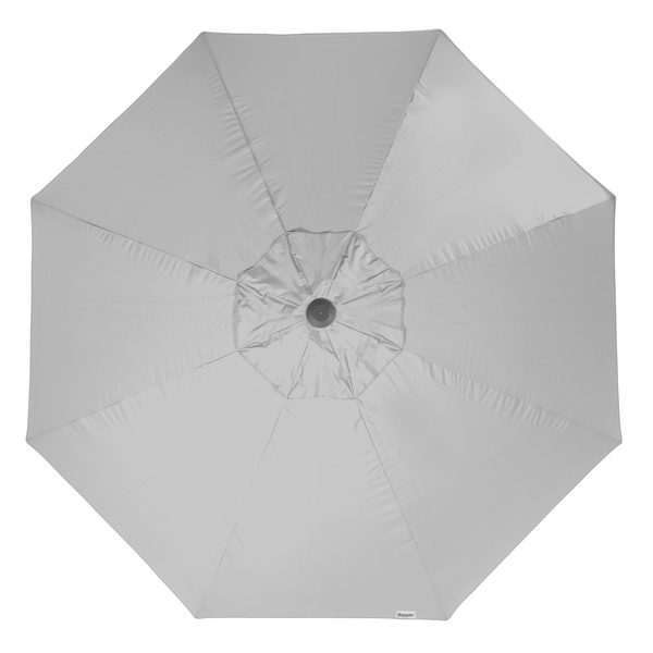 ALU-EXPERT 400/8 - Rohr 50mm - Waterproof 827 HELLGRAU, mit Windventil, ohne Volant