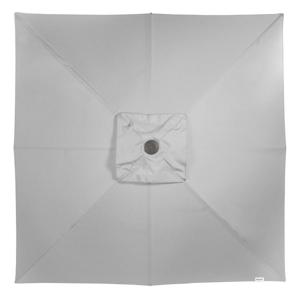 ALU EXPERT 3,5x3,5/8 - Rohr 50mm - Waterproof 827 HELLGRAU, m. Windventil, o. Volant