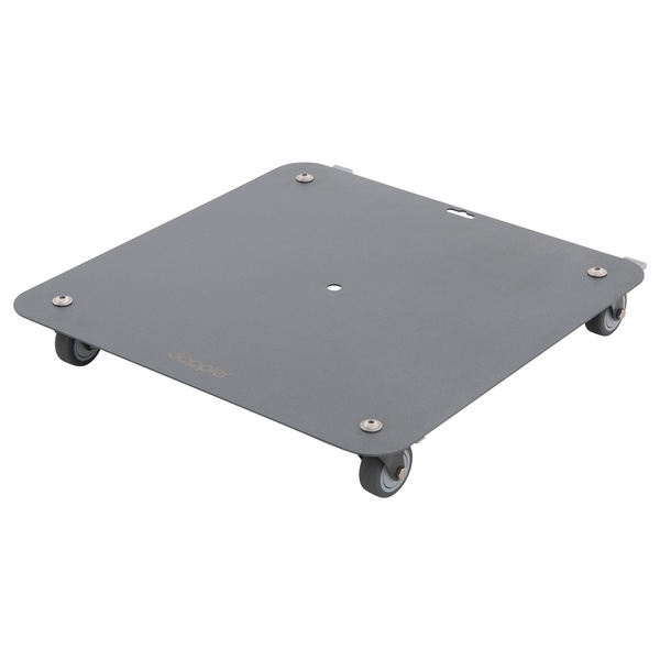 Fahrgestell VARIO 42x42cm, anthrazit, 4 Stk. Lenkrollen