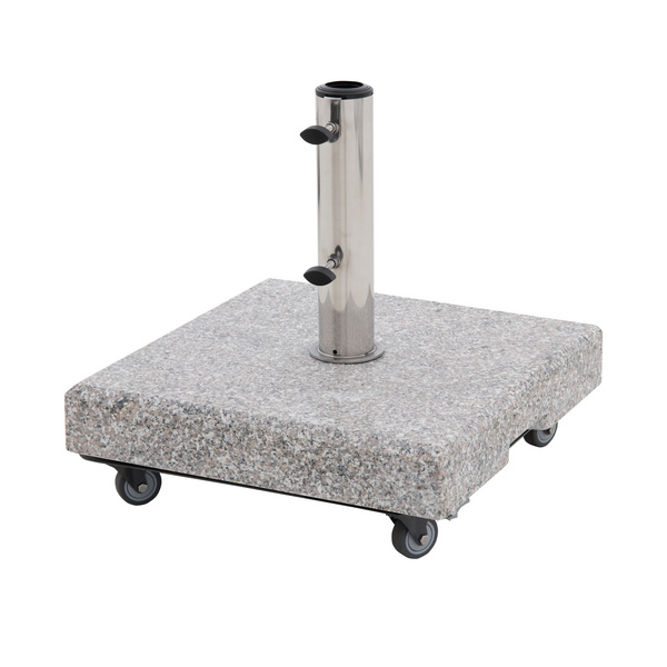 Fahrgestell VARIO 42x42cm, anthrazit, 4 Stk. Lenkrollen