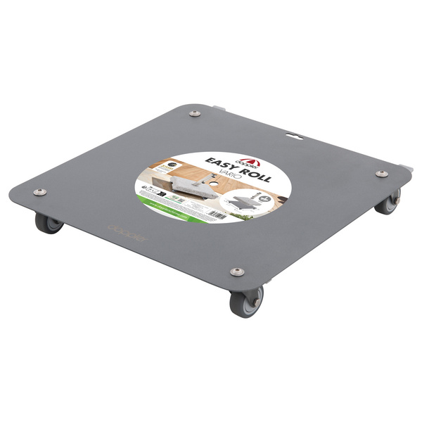 Fahrgestell VARIO 42x42cm, anthrazit, 4 Stk. Lenkrollen