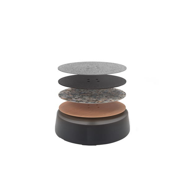 Rollsockel Easy Move Switch ca. 45kg, ohne Dekorplatte