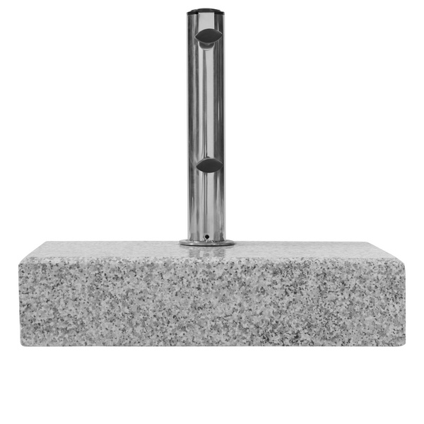 Granitsockel f. Balkon ca. 25 kg rechteckig
