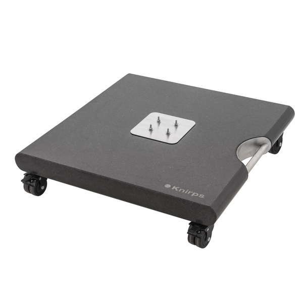 Granitsockel 140 kg mit Rollen für Pendelschirm