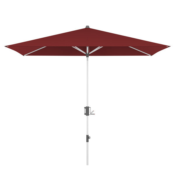 Kurbelschirm Mittelmast Apoll ca. 300x200/6tlg. Design 400 Bordeaux K-FSC