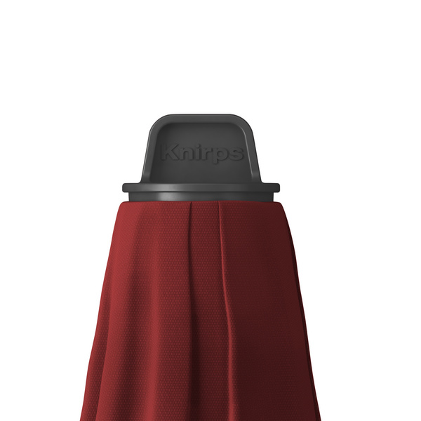 Kurbelschirm Mittelmast Apoll ca. 300x200/6tlg. Design 400 Bordeaux K-FSC