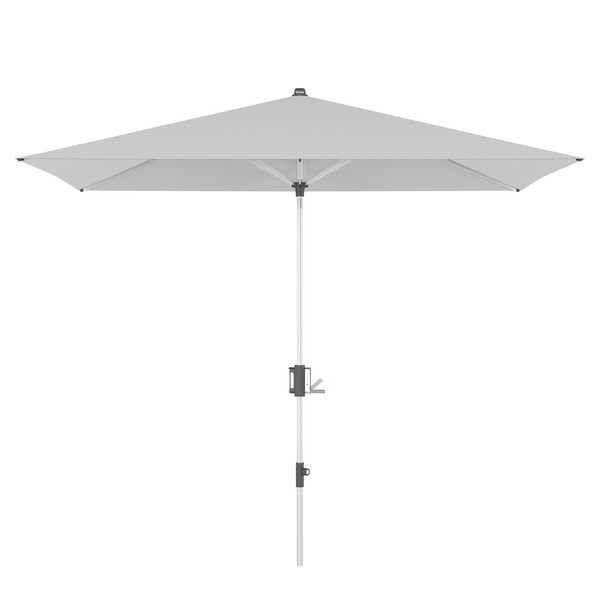 Kurbelschirm Mittelmast Apoll ca. 300x200/6tlg. Design 800 Light Grey K-FSC