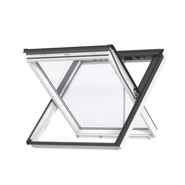 Rauchabzugsfenster GGU MK04 007040D Polyurethan THERMO Alu 78x98
