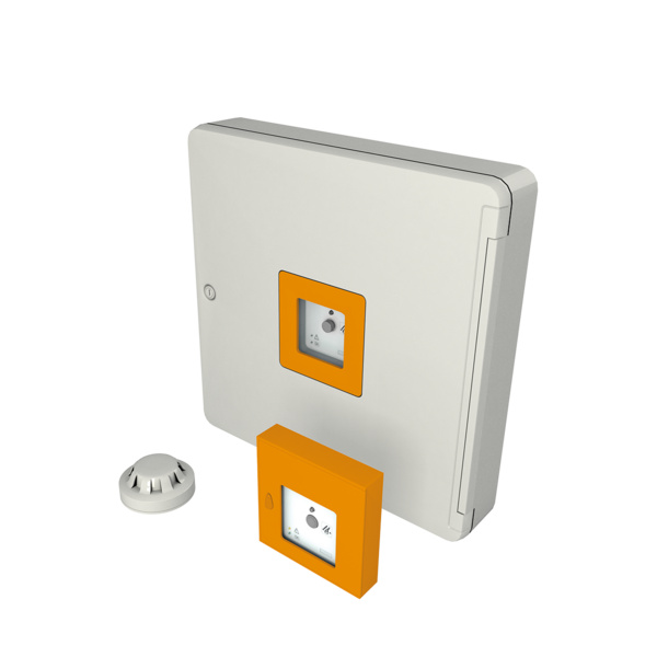 RWA-Steuersystem KFX 212 EU Hauptbedienstelle gelb
