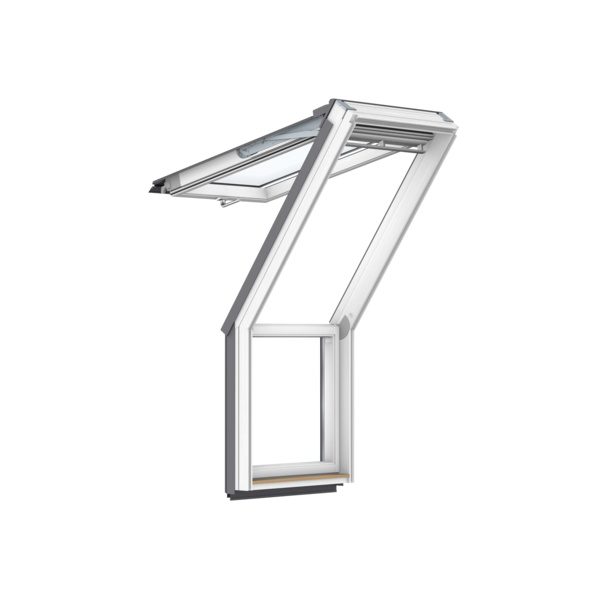 Dachterrasse, unten fest VEC M35 2165 weiß lack Energie PLUS Kupfer 78x109