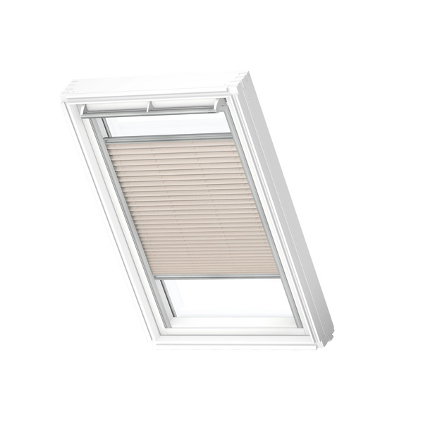 Plissee manuell FHL C02 1275S Leinen, Alu Schiene, Premium