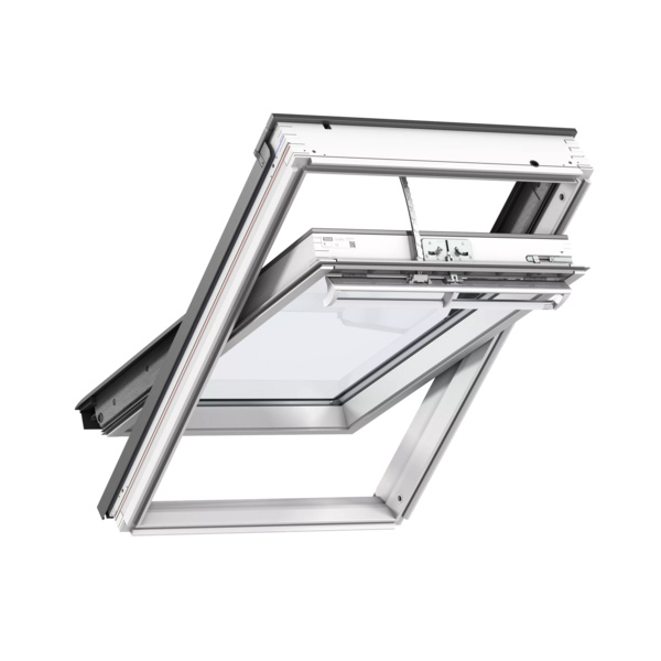 Solarfenster GGL CK02 206730 weiß lack EN.WäDämm. Alu 55x78