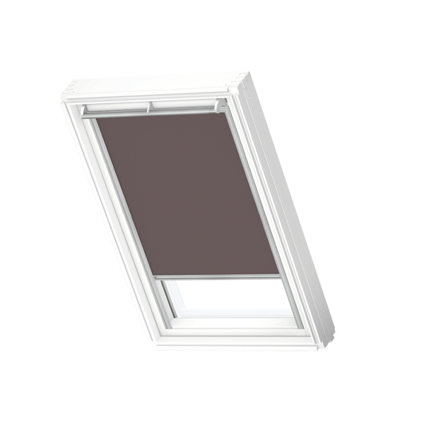 Verdunkelungs-Rollo manuell DKL M12 4577S Taupe, Alu Schiene, Premium