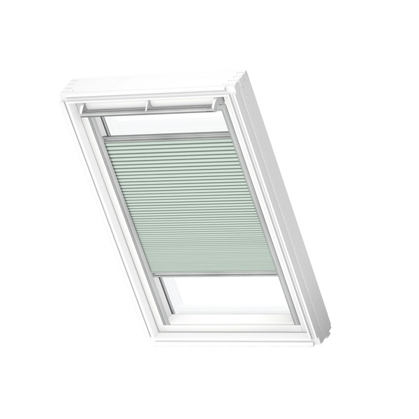 Wabenplissee FHC CK02 1168S Blassgrün, Alu Schiene, Premium