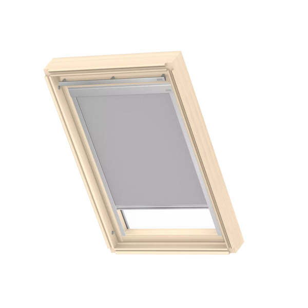 Verdunkelungs-Rollo Classic DBL C02 4204 Uni Grau Standard
