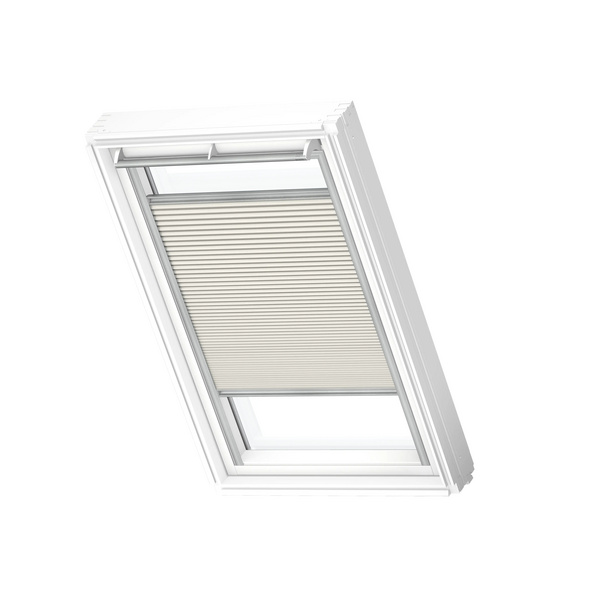 Wabenplissee FHC Y21 1172S Lichtgrau, Alu Schiene, Premium