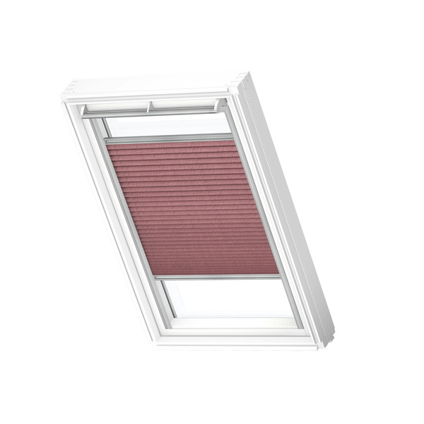 Plissee manuell FHL Y21 1279S Weinrot, Alu Schiene, Premium