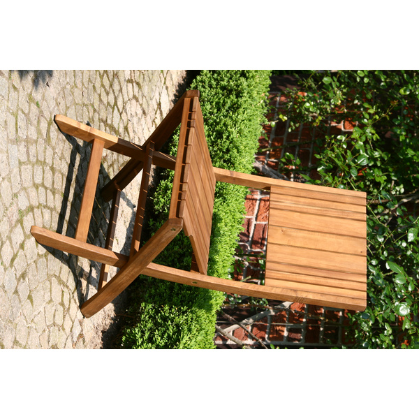 Falun Klappstuhl Gest. und Fläche Akazienholz natur