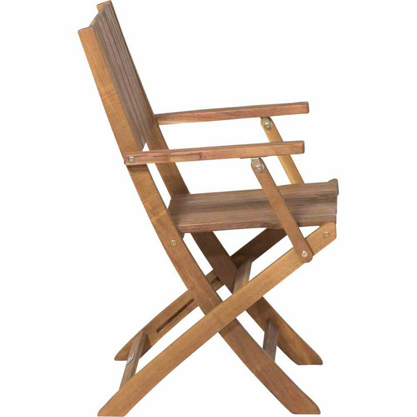 Falun Klappsessel Gest. und Fläche Akazienholz natur