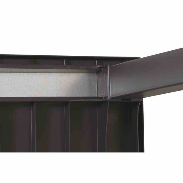 Lofttisch Futura 165x95cm, graphit Vollkunststoff