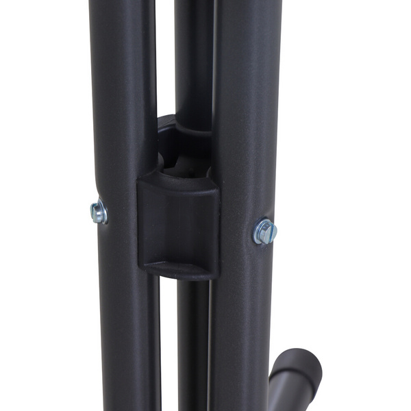 Bistrotisch Ø60cm, anthrazit 3-Bein-Gest., Platte Punti