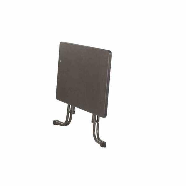 Boulevard-Klapptisch, 115x70x72cm, eisengr. StahlrohrGest., Mecalit-Pro-Platte