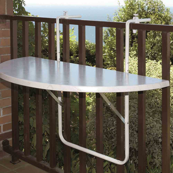 Balkonhängetisch Kunststoffplatte