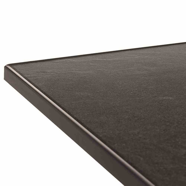 Bouelvard-Klapptisch vivodur, 140x90cm StahlGest. graphit/vivodur-Tischpl. Schieferopt.