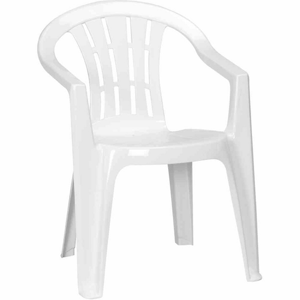 Cuba Fresh Stapelsessel weiß 100% recycelter Kunststoff
