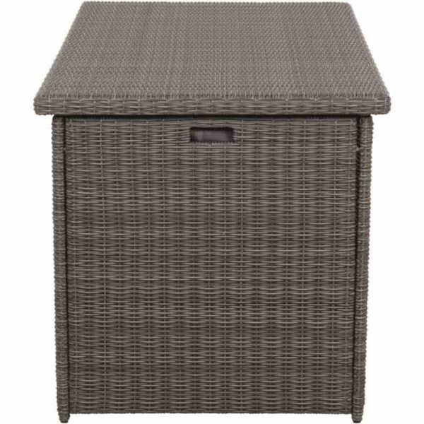 Corido Kissenbox char-gre Alu/Gefl. Mit Innentasche