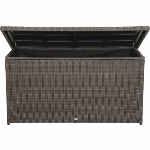 Corido Kissenbox char-gre Alu/Gefl. Mit Innentasche