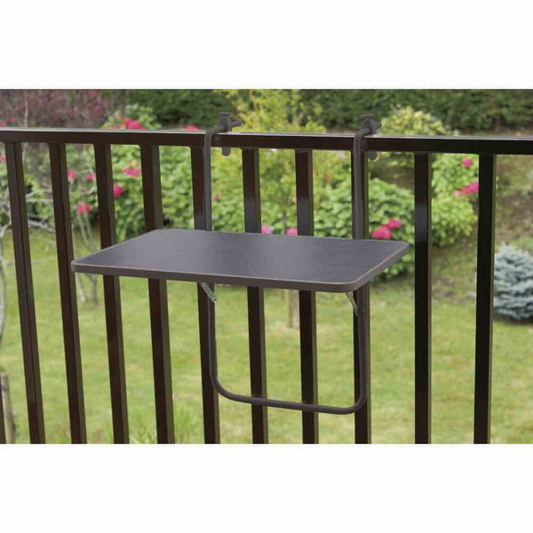 Balkonhängetisch Kunststoffplatte