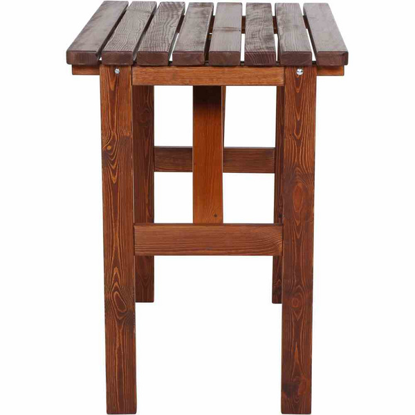 Tessin Bartisch 125x79x108cm Kiefernholz braun