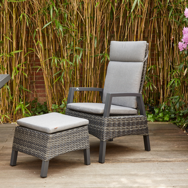 Taranto Hocker Alu, Geflecht