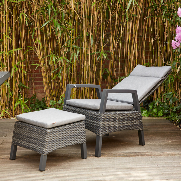 Taranto Hocker Alu, Geflecht