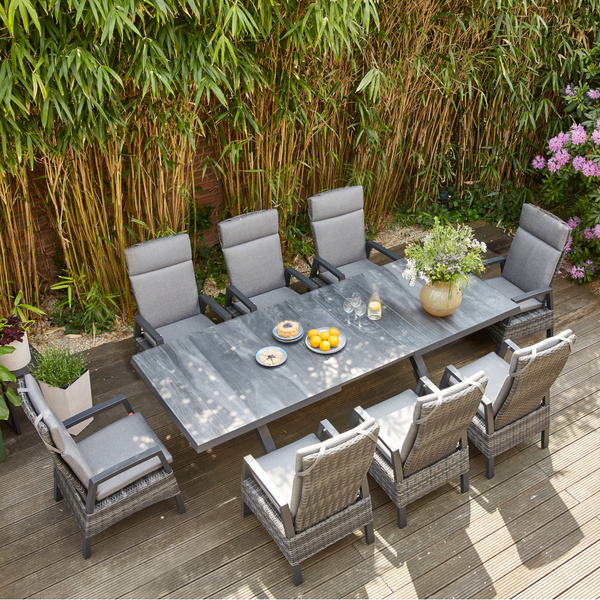 Taranto Dining Move Alu, Geflecht