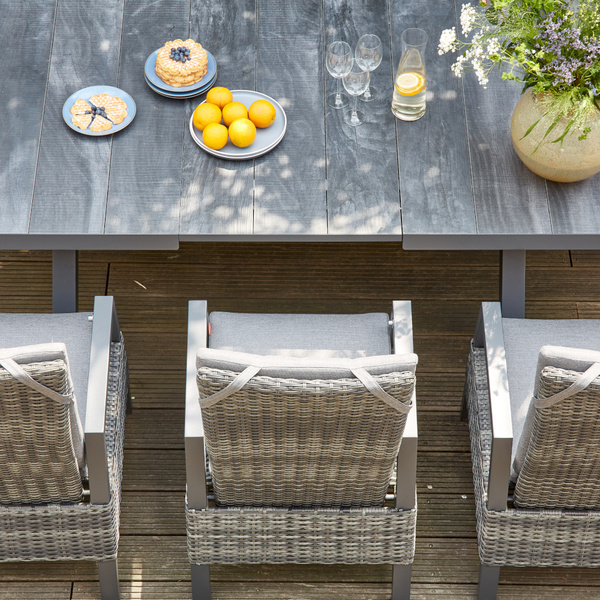 Taranto Dining Move Alu, Geflecht