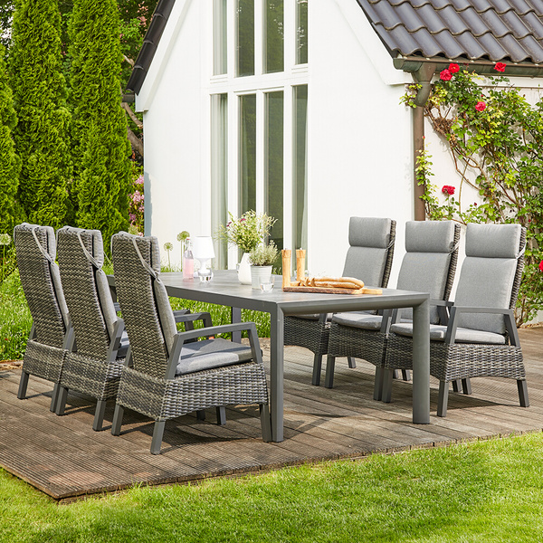 Taranto Dining Move Alu, Geflecht