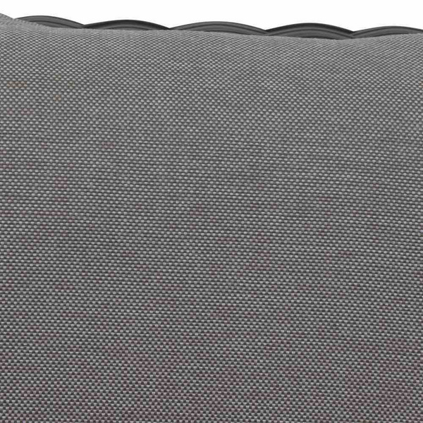 Corido 2er Bank charcoal grey Alu, Geflecht