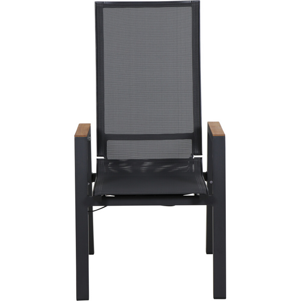 Rondo Relax Move Alu, matt-anthrazit, Teak