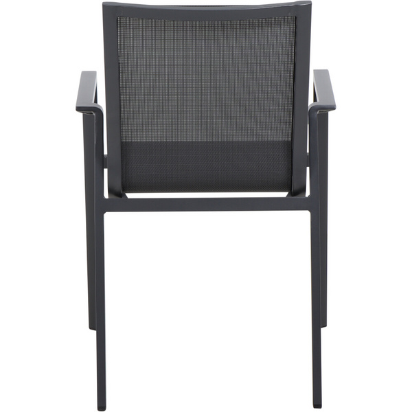 Reno Stapelsessel Alu, TextilBez., matt-anthrazit