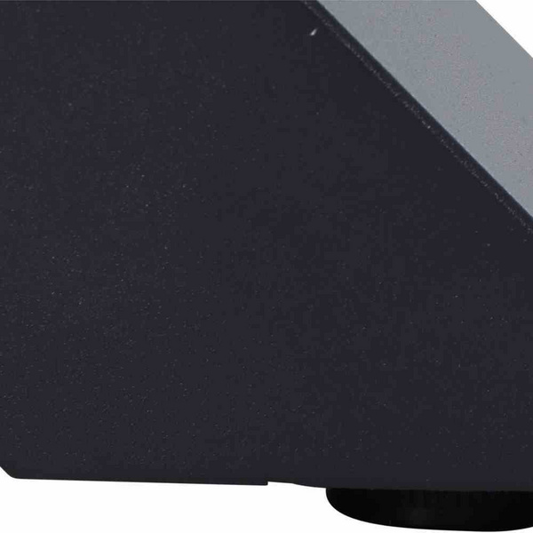 Messina Ausziehtisch 204/264x103cm Alu, matt-anthraz., Keramikleisten